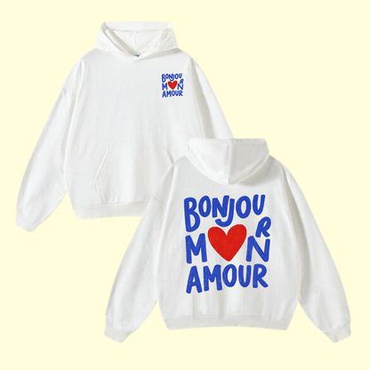 Sweat shirt - Bonjour m❤️n Amour