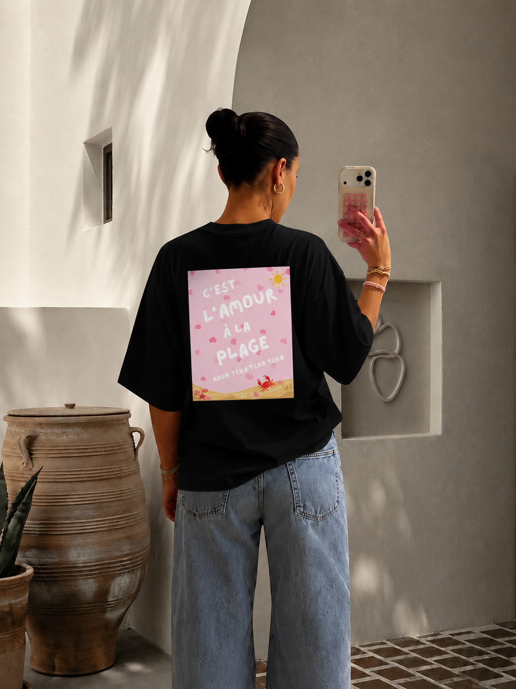 T-shirt - Amour à la plage 💕