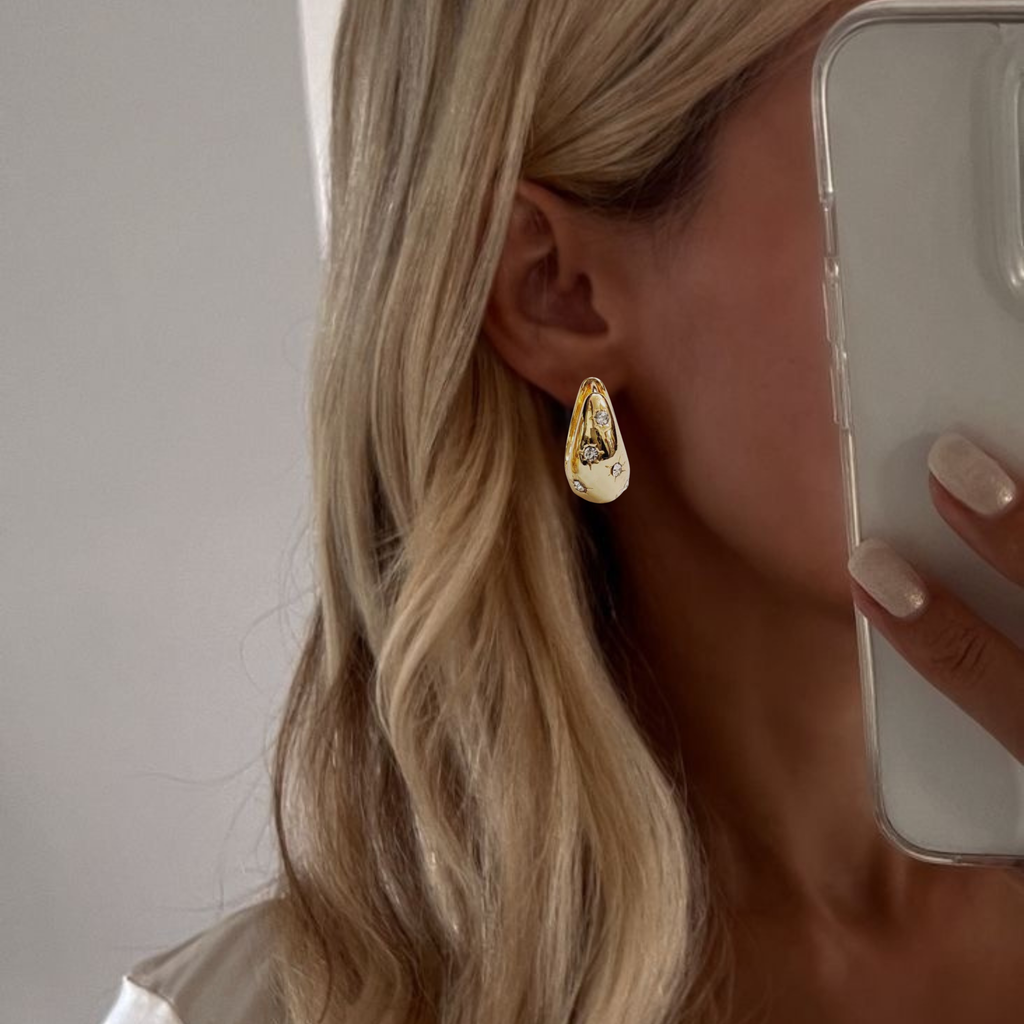 Boucles d’oreilles - Strass