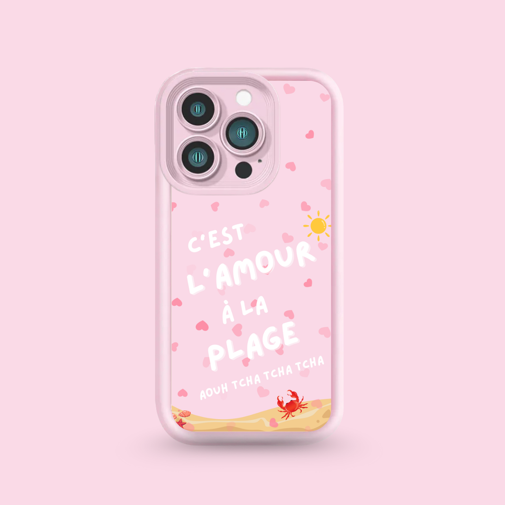 Coque Iphone - Amour à la plage 💕