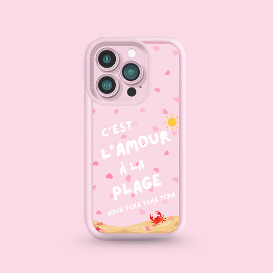Coque Iphone - Amour à la plage 💕