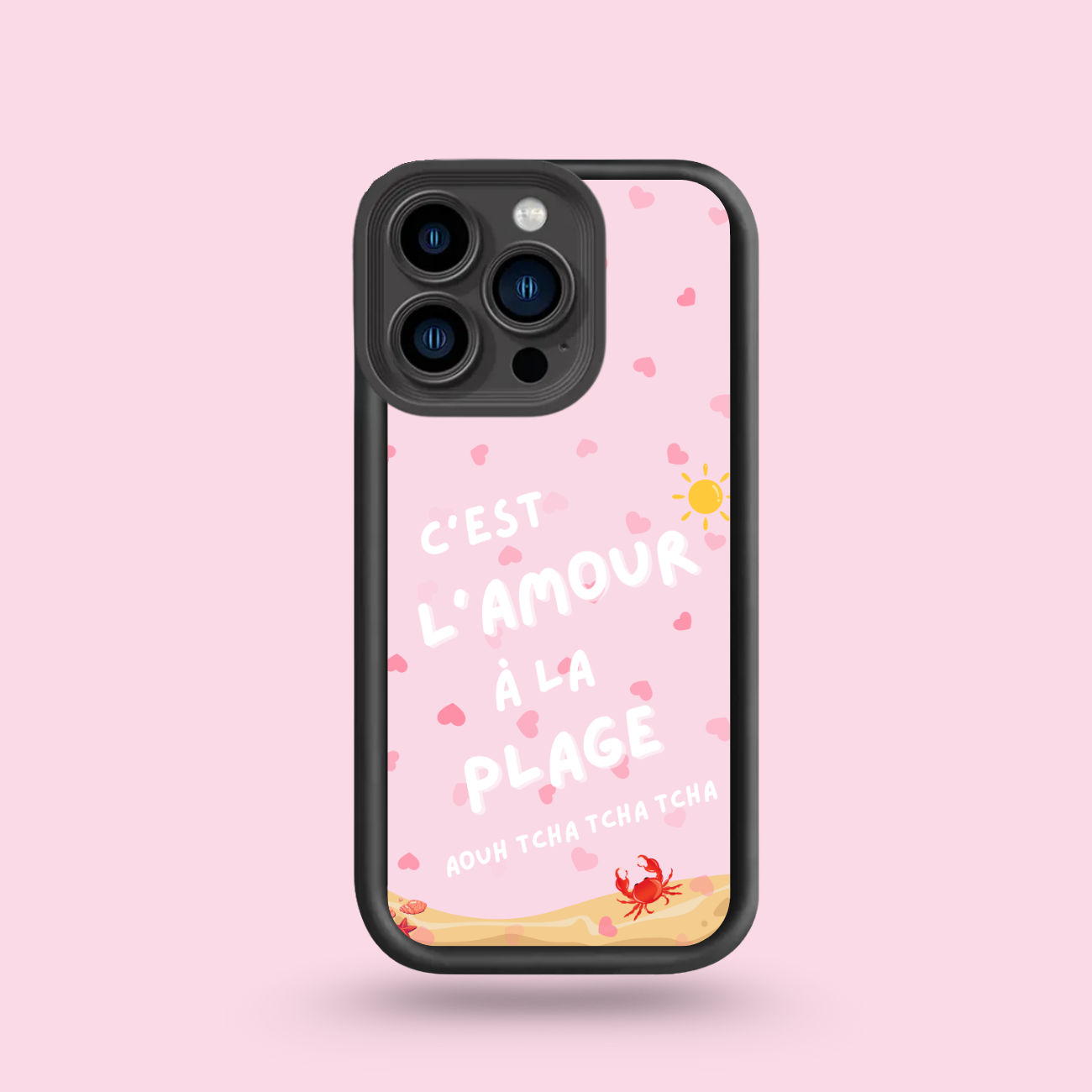 Coque Iphone - Amour à la plage 💕