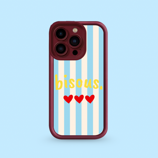 Coque Iphone - Bisous🩵
