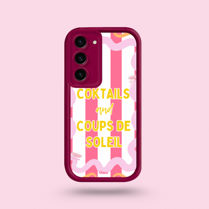 Coque Samsung - Cocktails 🥂