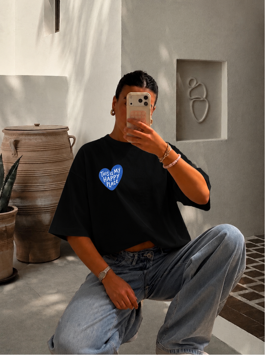 T-shirt - Happy Place Blue 💙