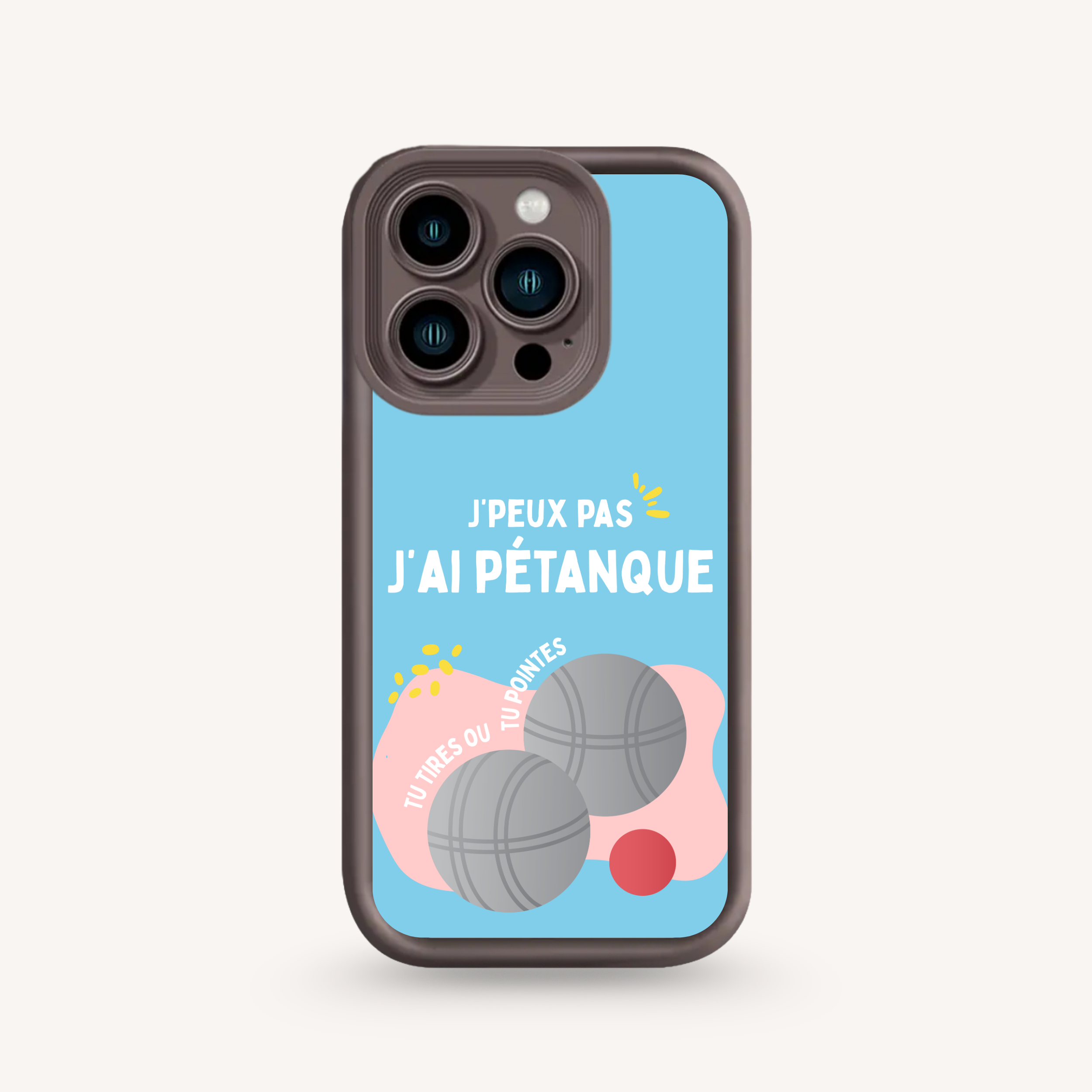 Coque Iphone - J’ai pétanque 🌞