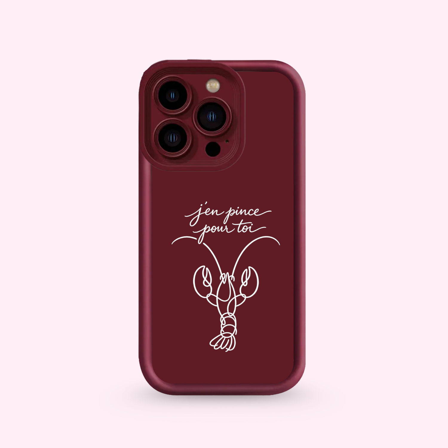 Coque Iphone - J’en pince pour toi 🦞