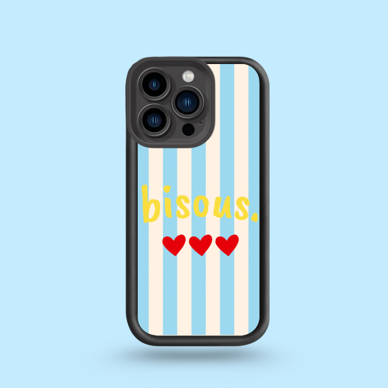 Coque Iphone - Bisous🩵