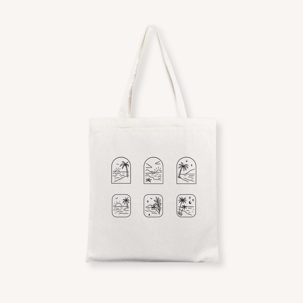 Tote Bag - Plage 🐚