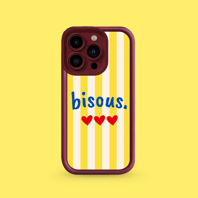 Coque Iphone - Bisous💛