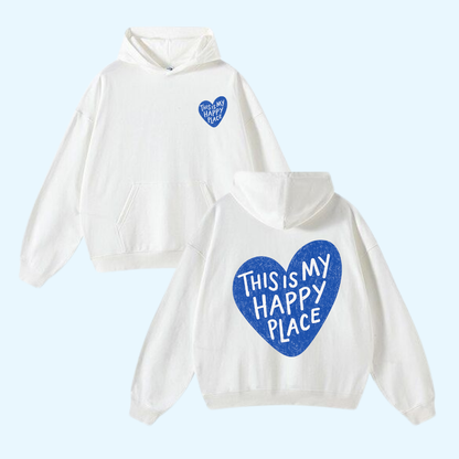 Sweat shirt - Happy Place Blue 🐋