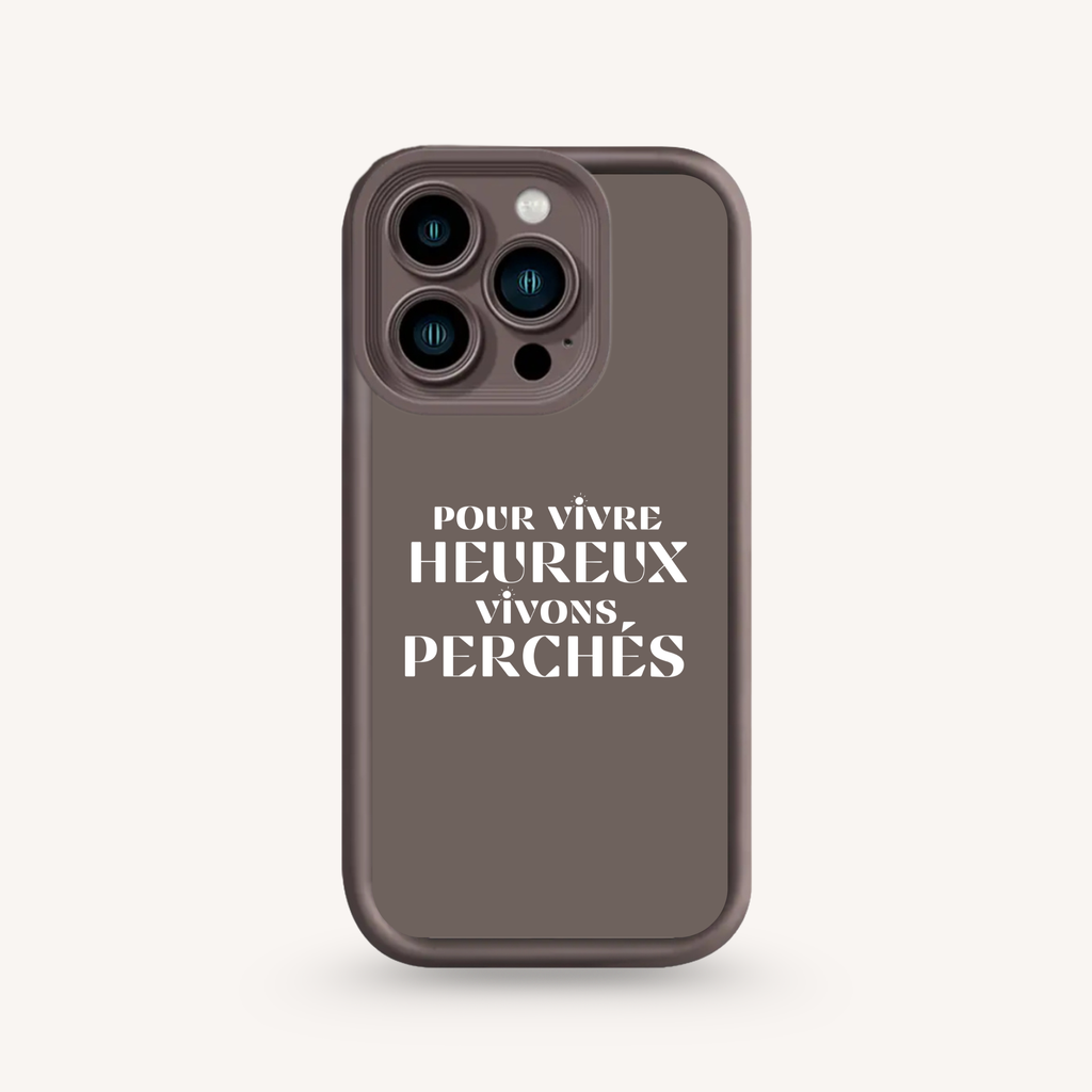 Coque Iphone - Vivre heureux ☀️