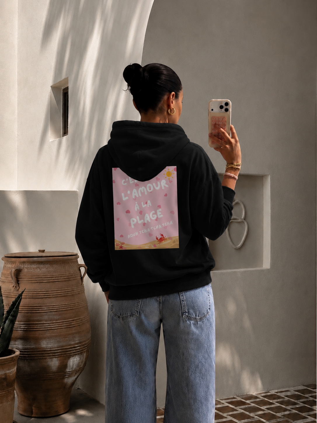 Sweat shirt - Amour à la plage 💕