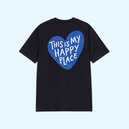 T-shirt - Happy Place Blue 🐋
