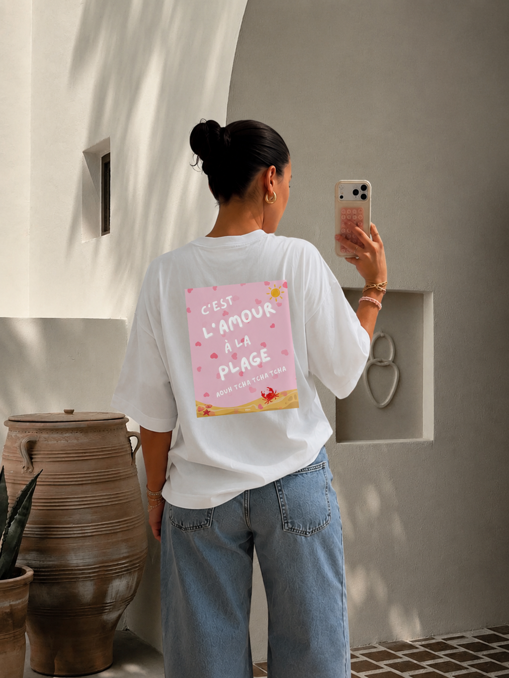 T-shirt - Amour à la plage 💕