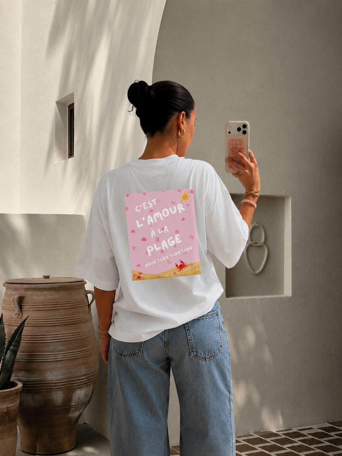 T-shirt - Amour à la plage 💕