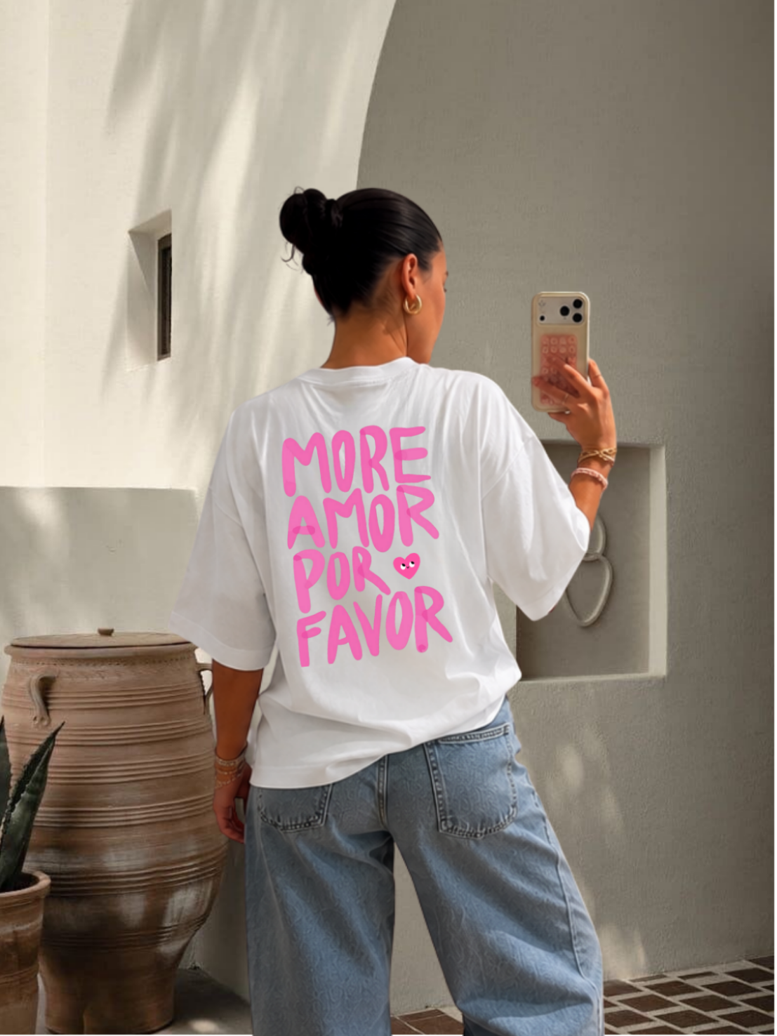 T-shirt More Amor 🩷