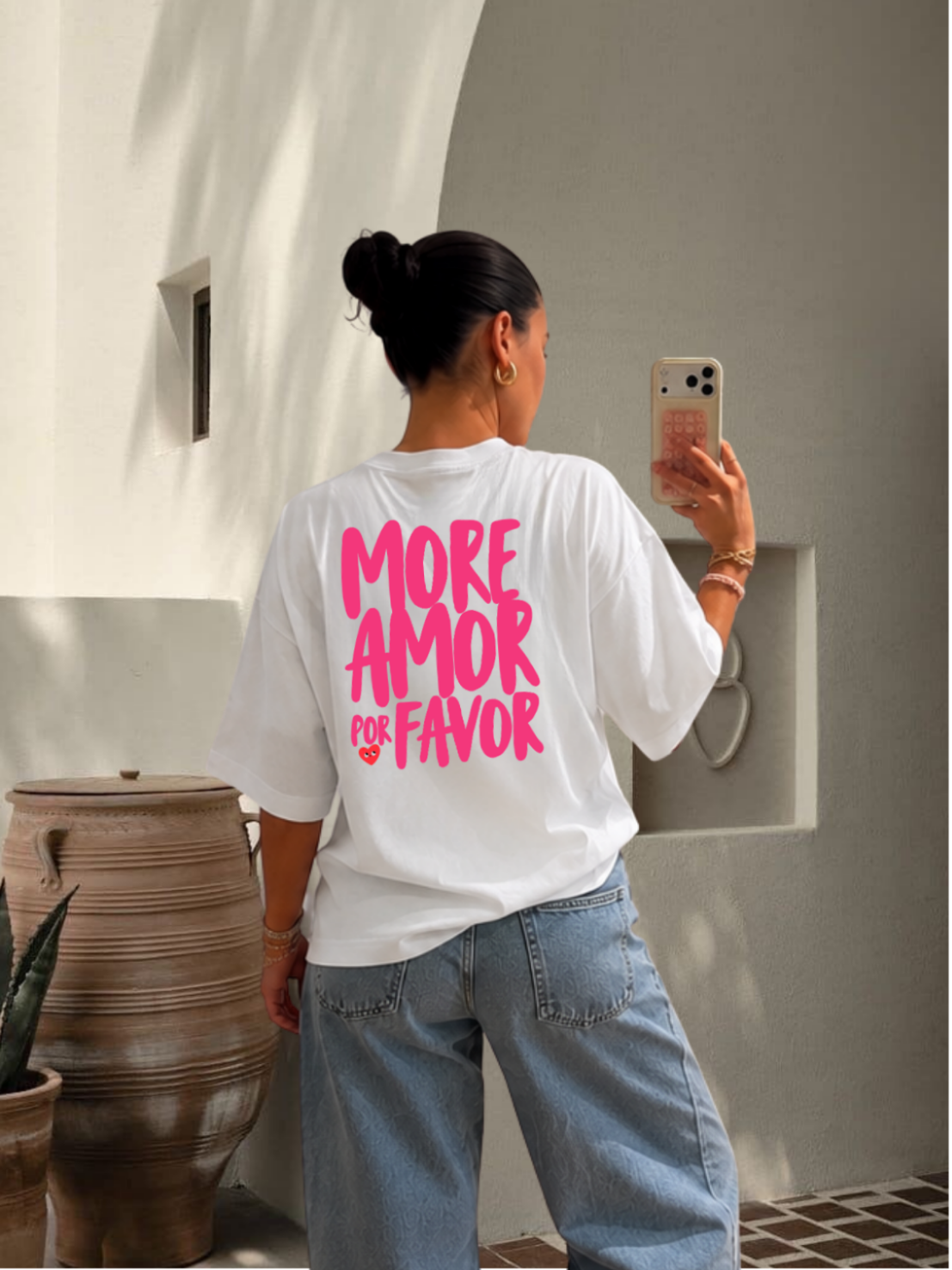 T-shirt More Amor 🩷