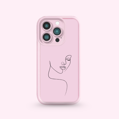 Coque Iphone - Visage Femme 🤍
