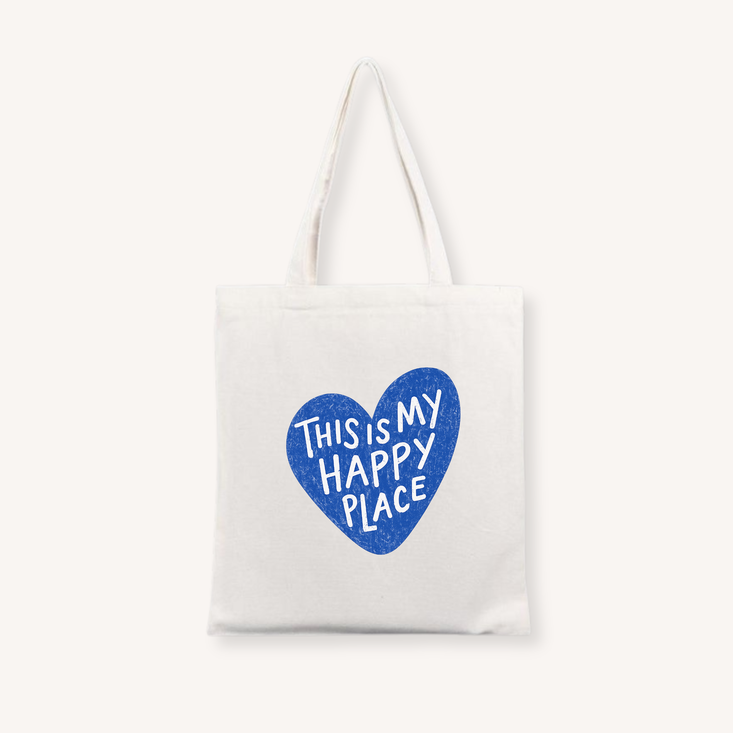 Tote Bag - Happy Place Blue 🐋