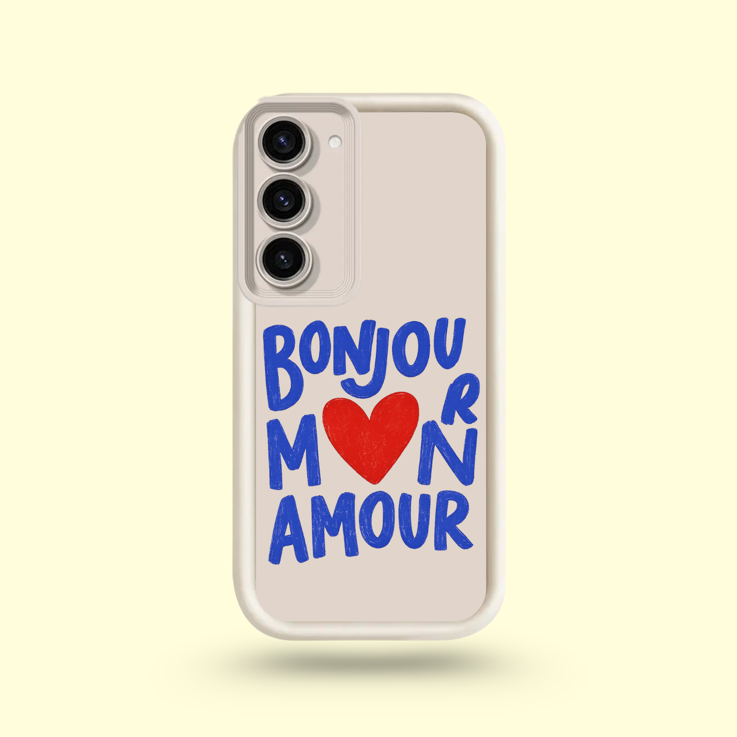 Coque Samsung - Bonjour m❤️n Amour