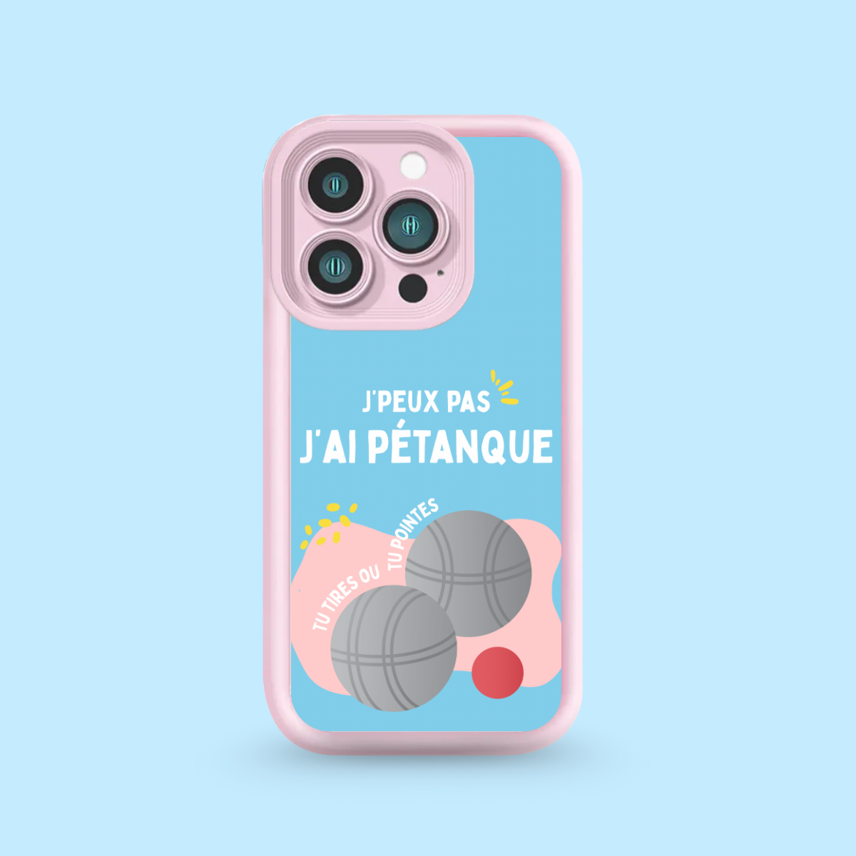 Coque Iphone - J’ai pétanque 🌞